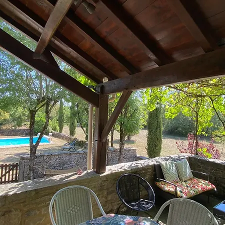 Mas De Causse - Maison Quercynoise 10 Pers Avec Piscine - Wifi 度假居 *
