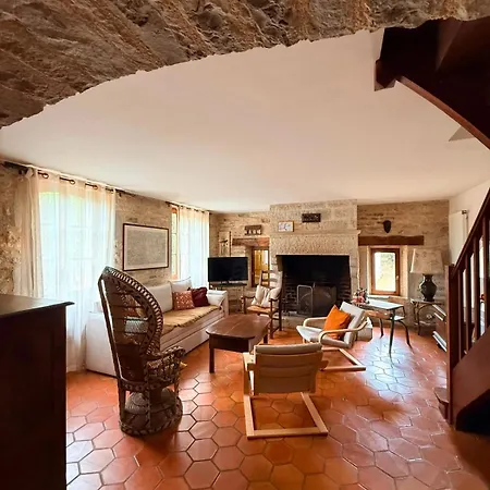 Mas De Causse - Maison Quercynoise 10 Pers Avec Piscine - Wifi 度假居